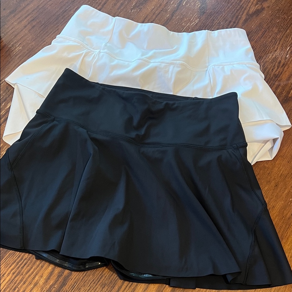 Athleta Black Ace Tennis Skorts Bundle